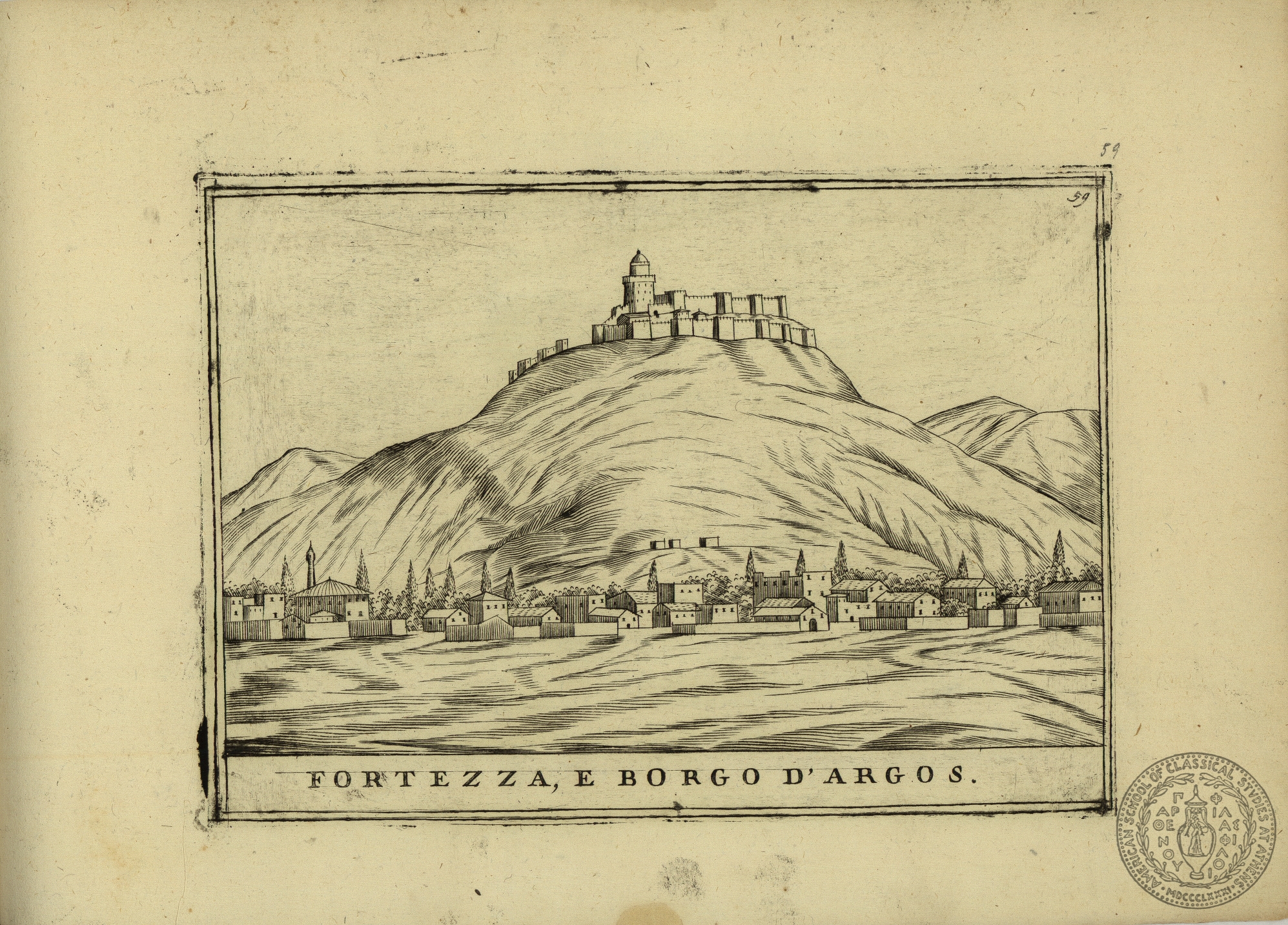 Fortezza e borgo d' Argos